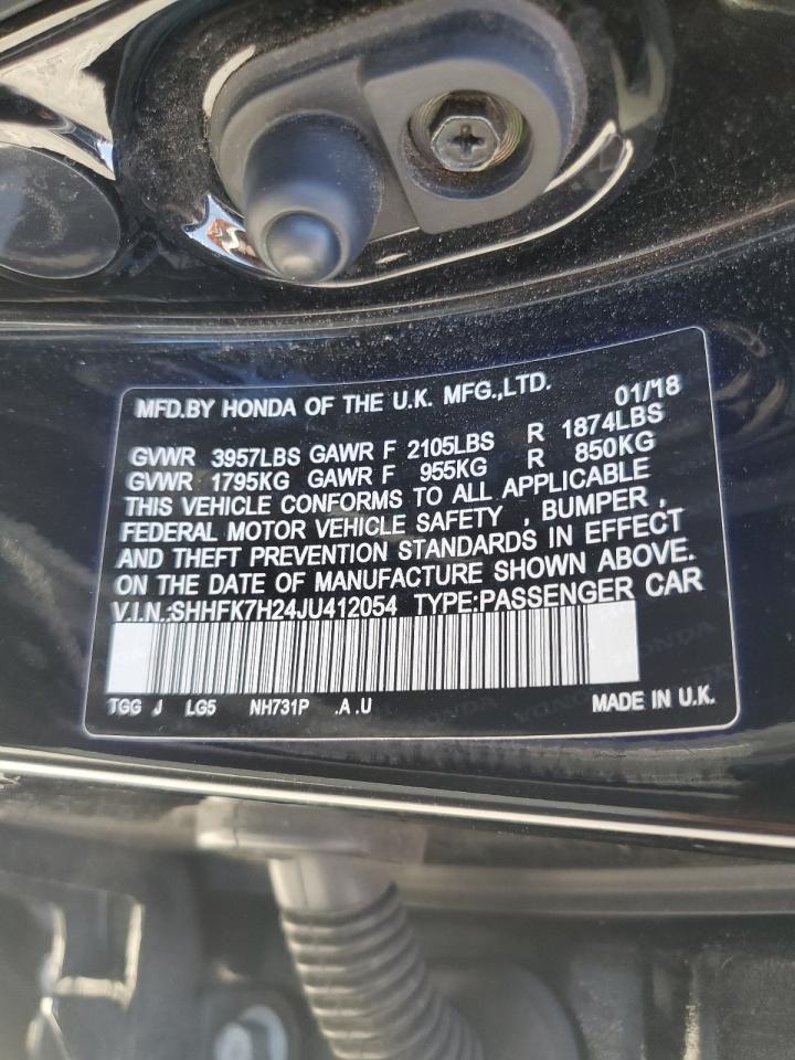 2018 HONDA CIVIC