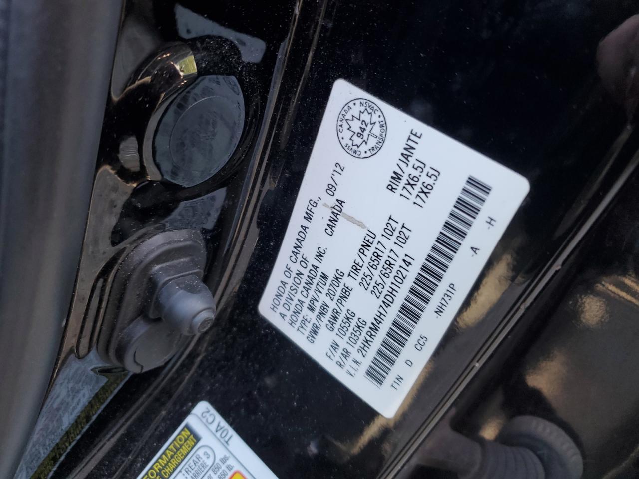 2013 HONDA CR-V