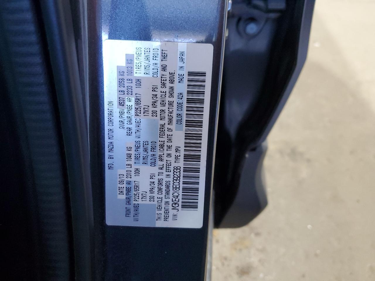 2014 MAZDA CX-5