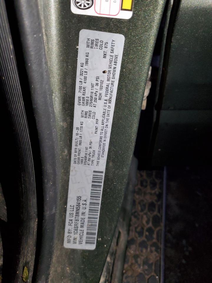 2021 RAM 1500