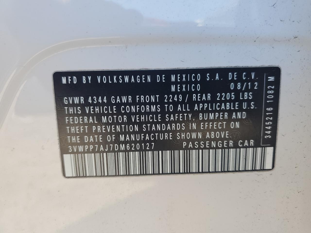 2013 VOLKSWAGEN JETTA