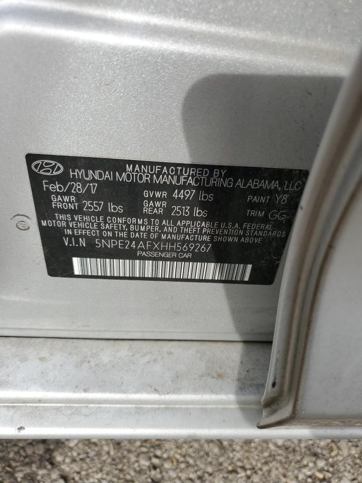 2017 HYUNDAI SONATA