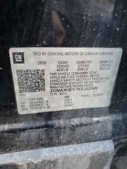 2019 CHEVROLET EQUINOX