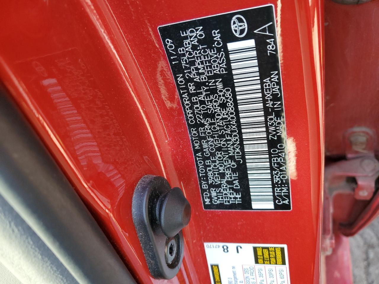 2010 TOYOTA PRIUS