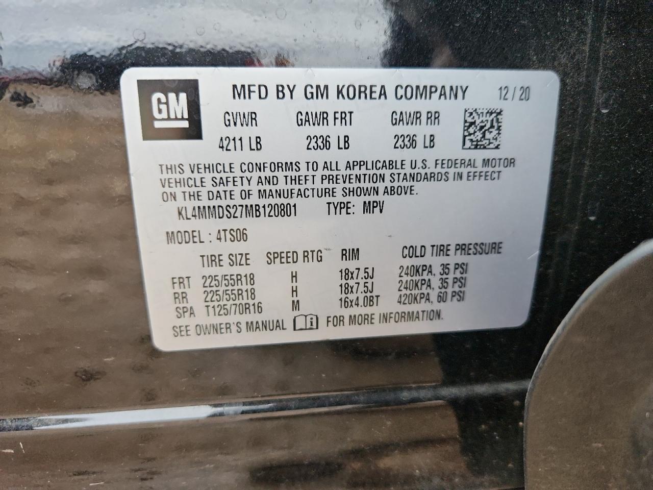 2021 BUICK Encore GX