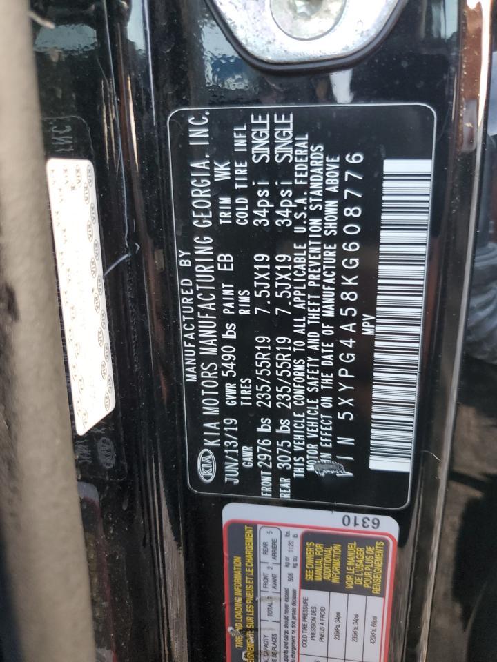 2019 KIA SORENTO