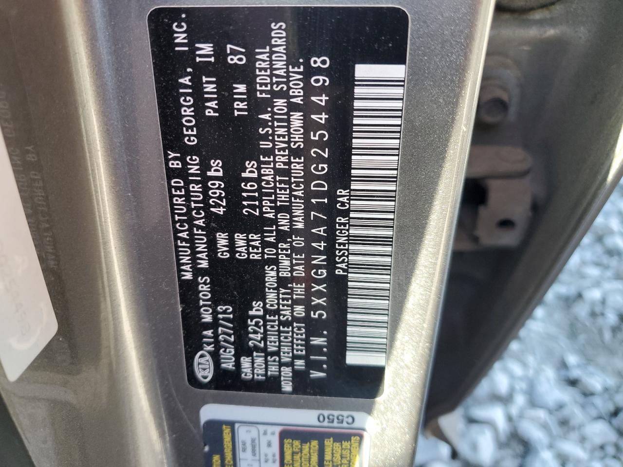 2013 KIA OPTIMA
