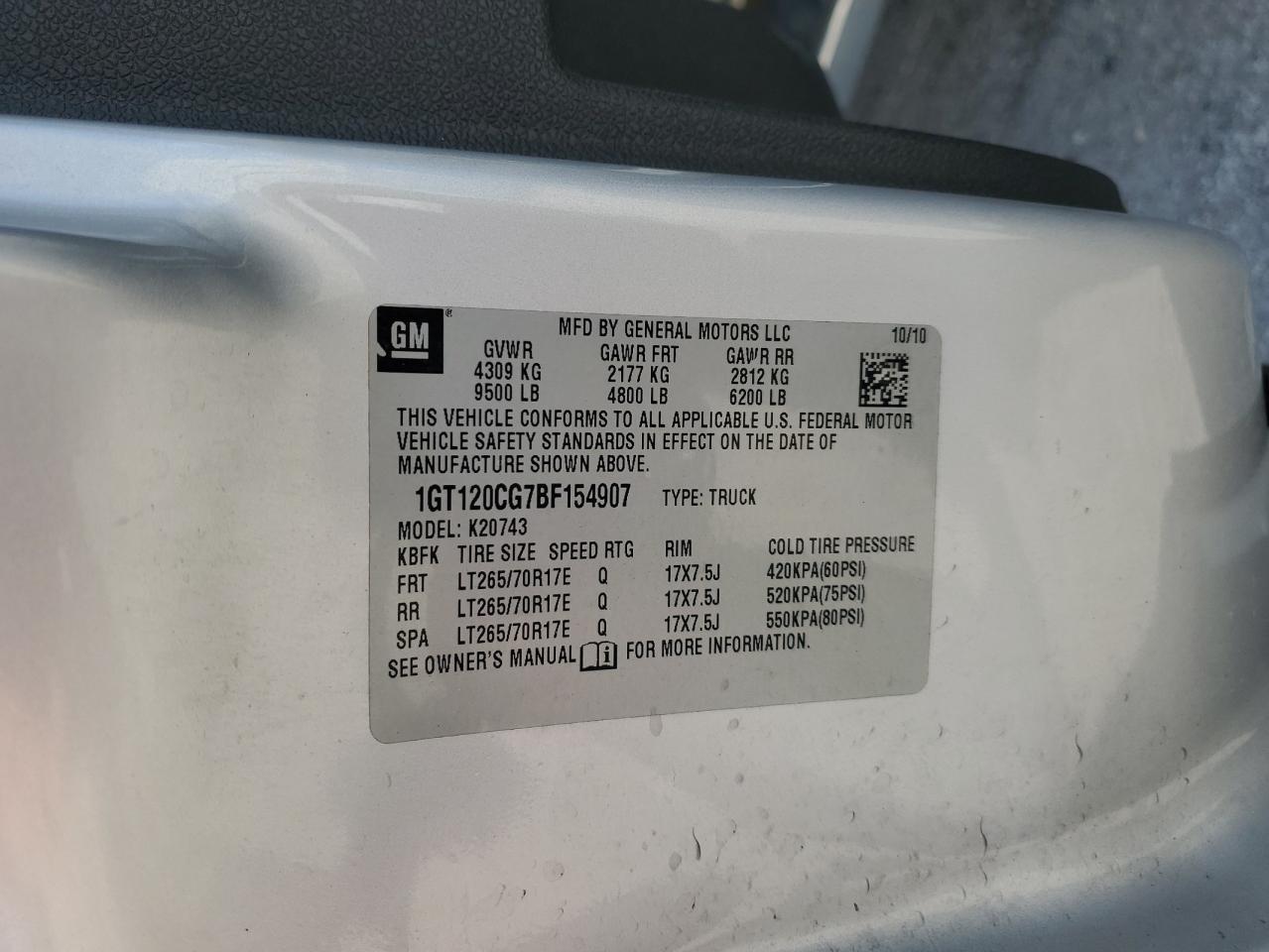 2011 GMC Sierra