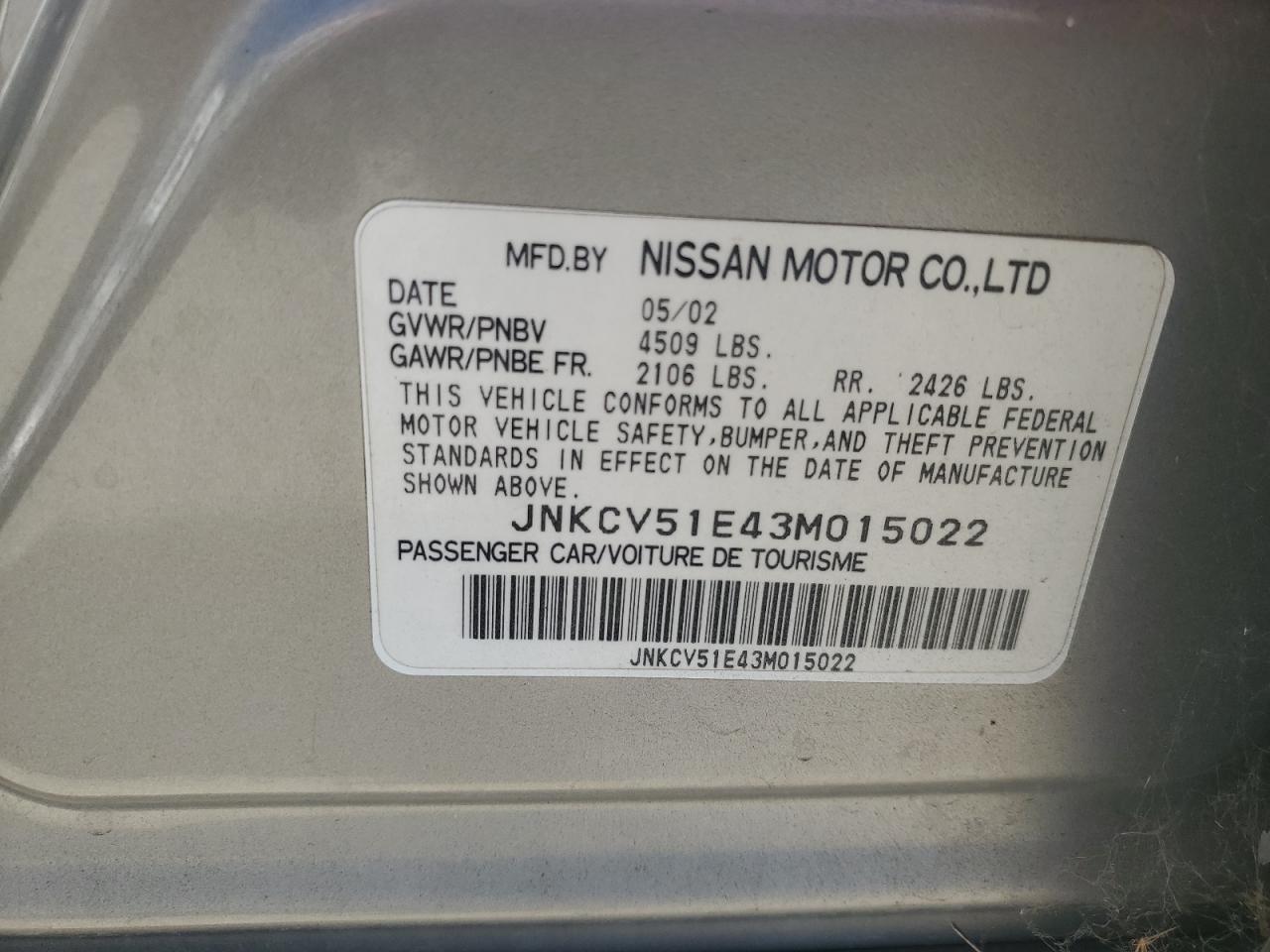 2003 INFINITI G35