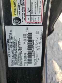 2012 FORD FUSION