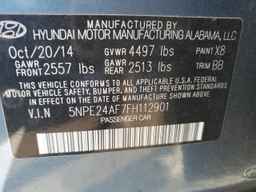 2015 HYUNDAI SONATA