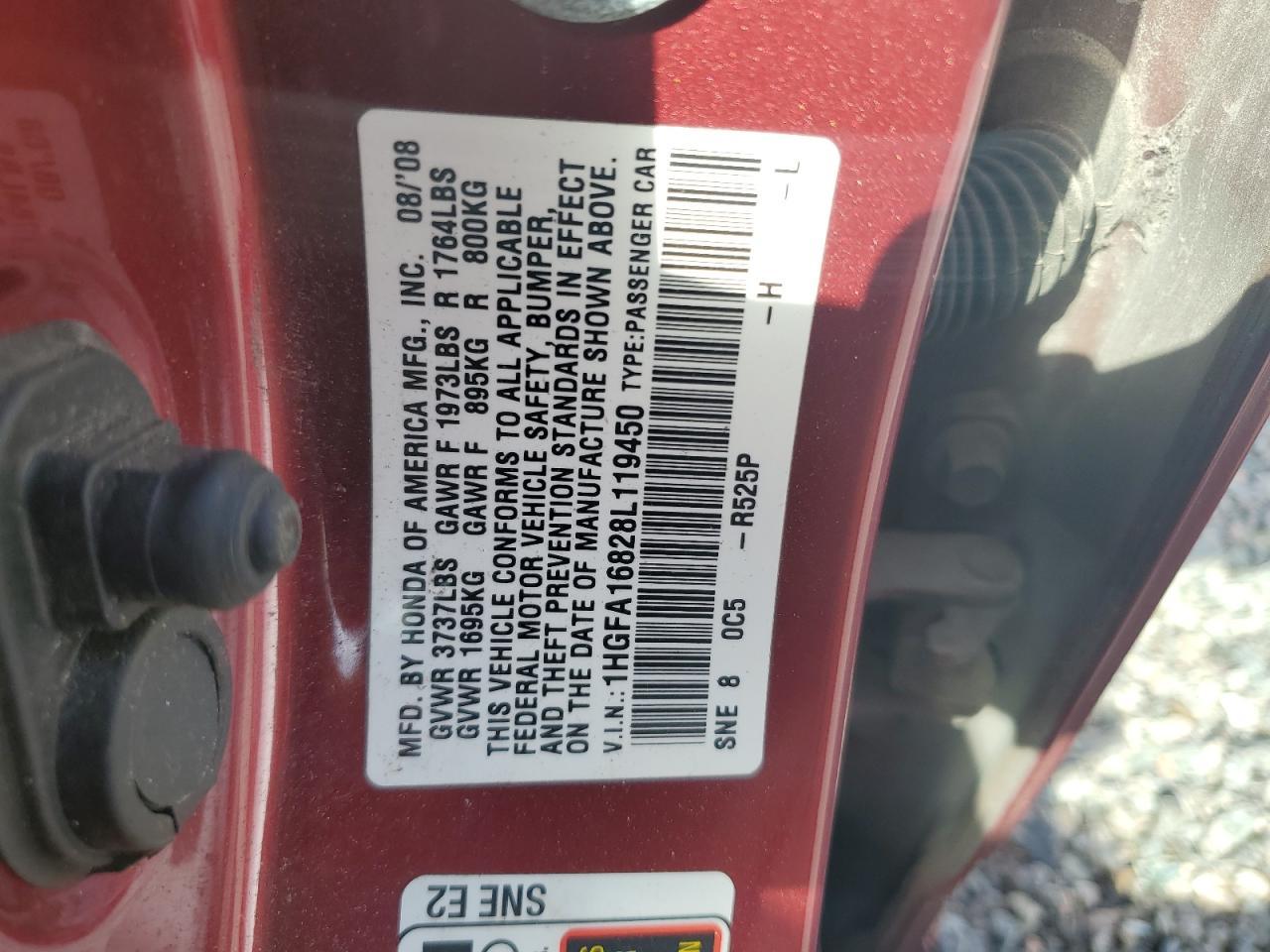 2008 HONDA CIVIC
