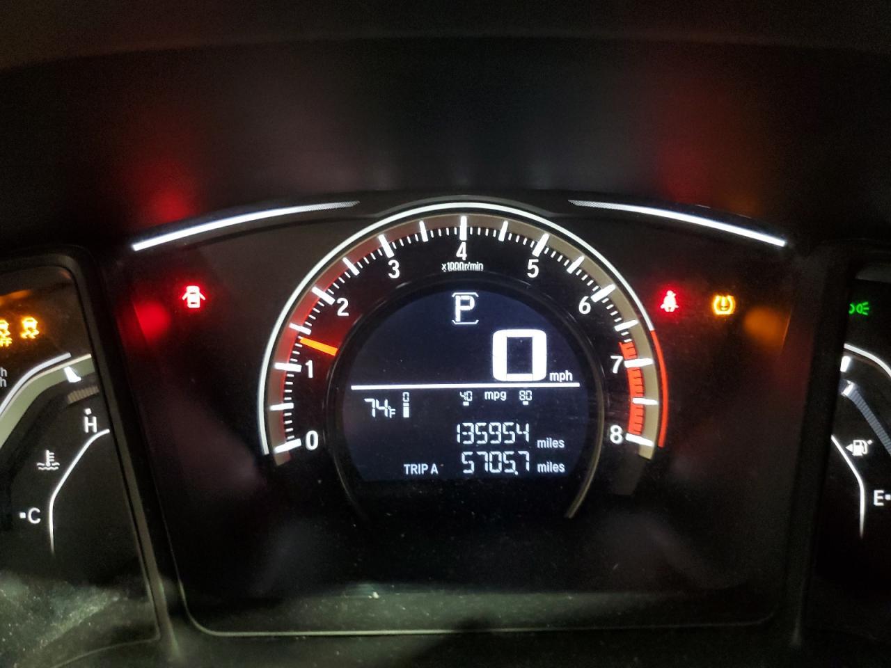 2016 HONDA CIVIC