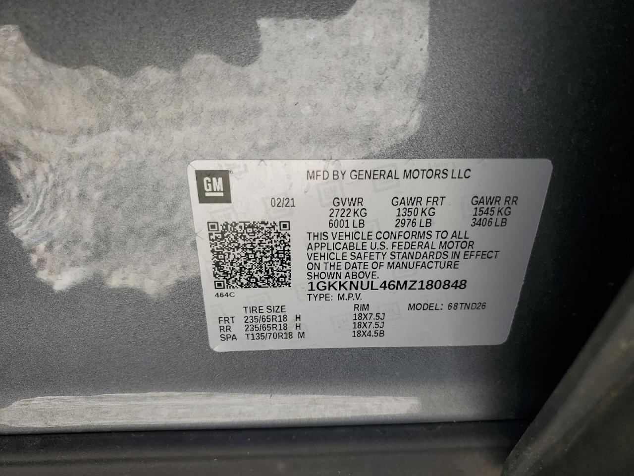 2021 GMC ACADIA