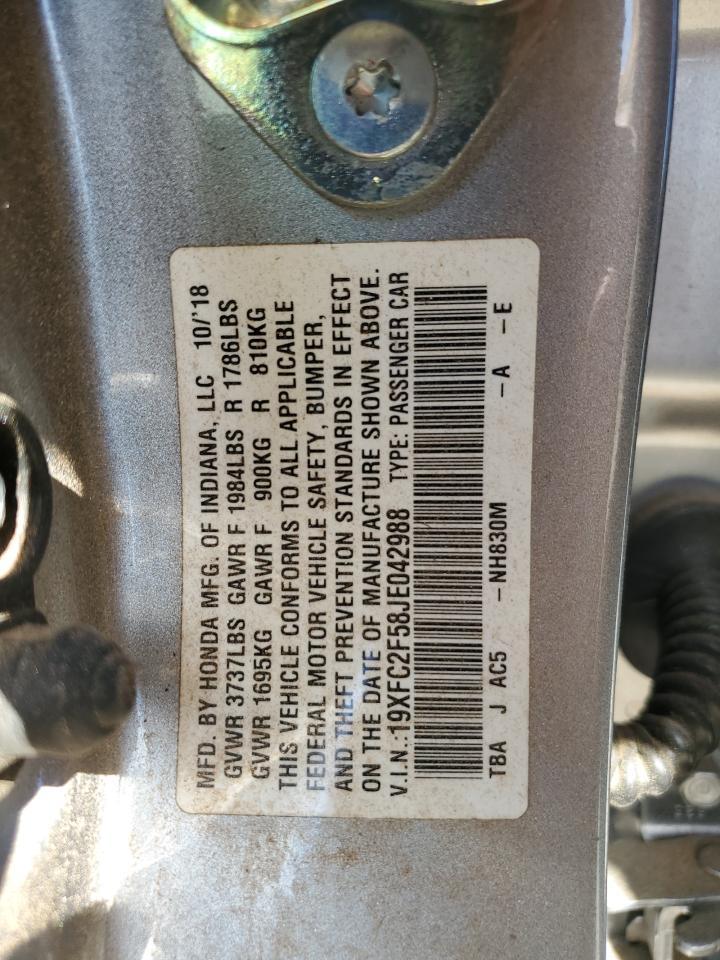 2018 HONDA CIVIC