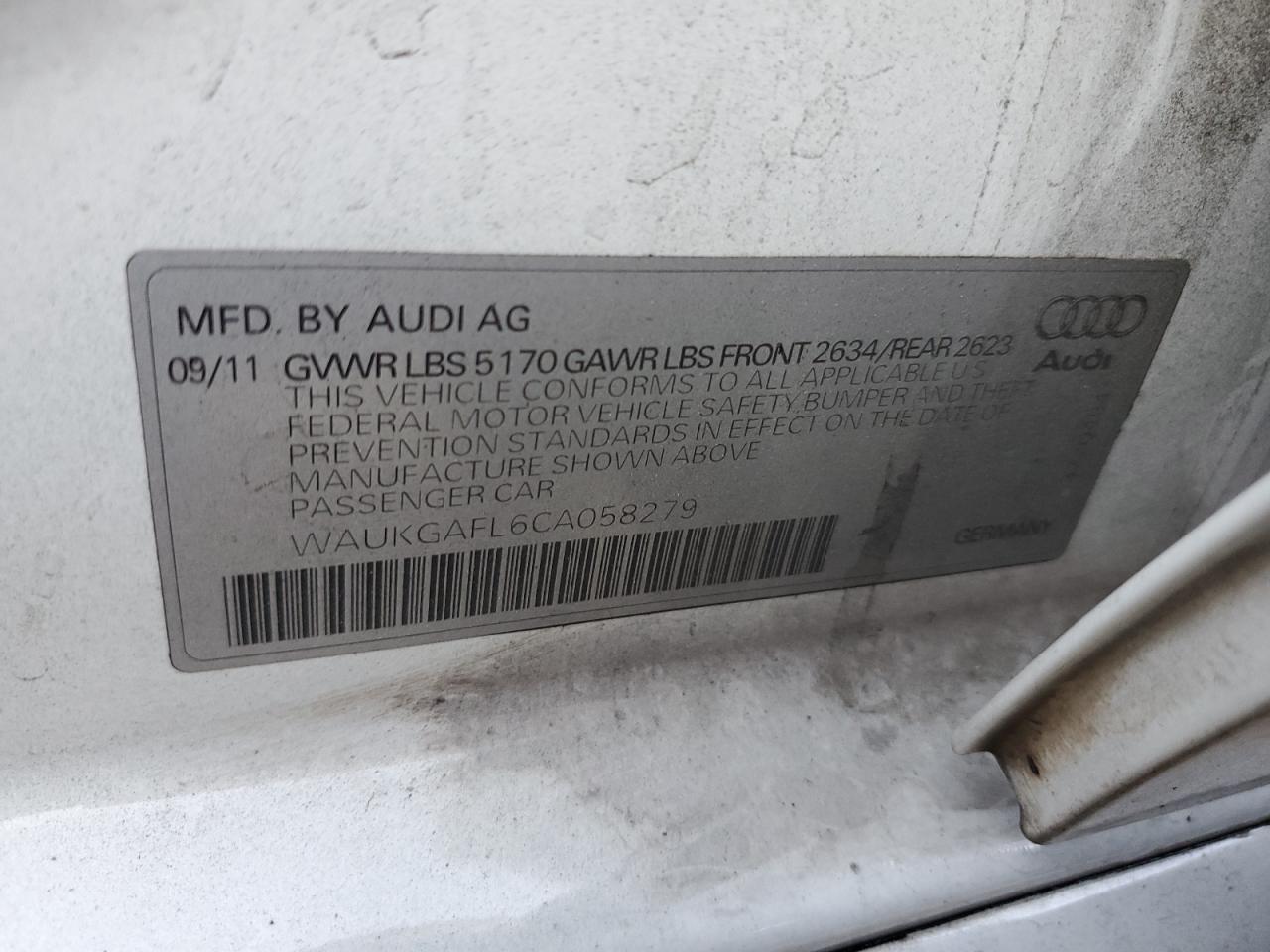 2012 AUDI S4