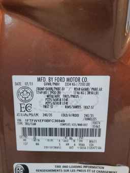 2011 FORD F-150