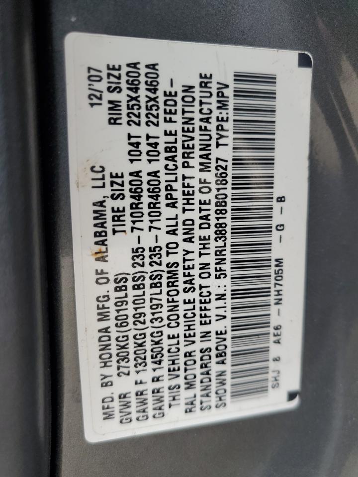 2008 HONDA ODYSSEY