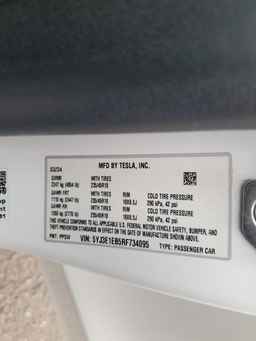 2024 TESLA MODEL 3