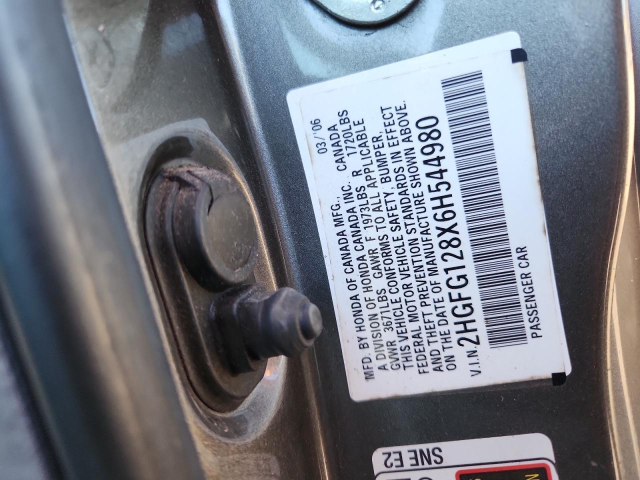2006 HONDA CIVIC