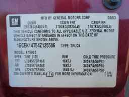 2004 CHEVROLET Silverado