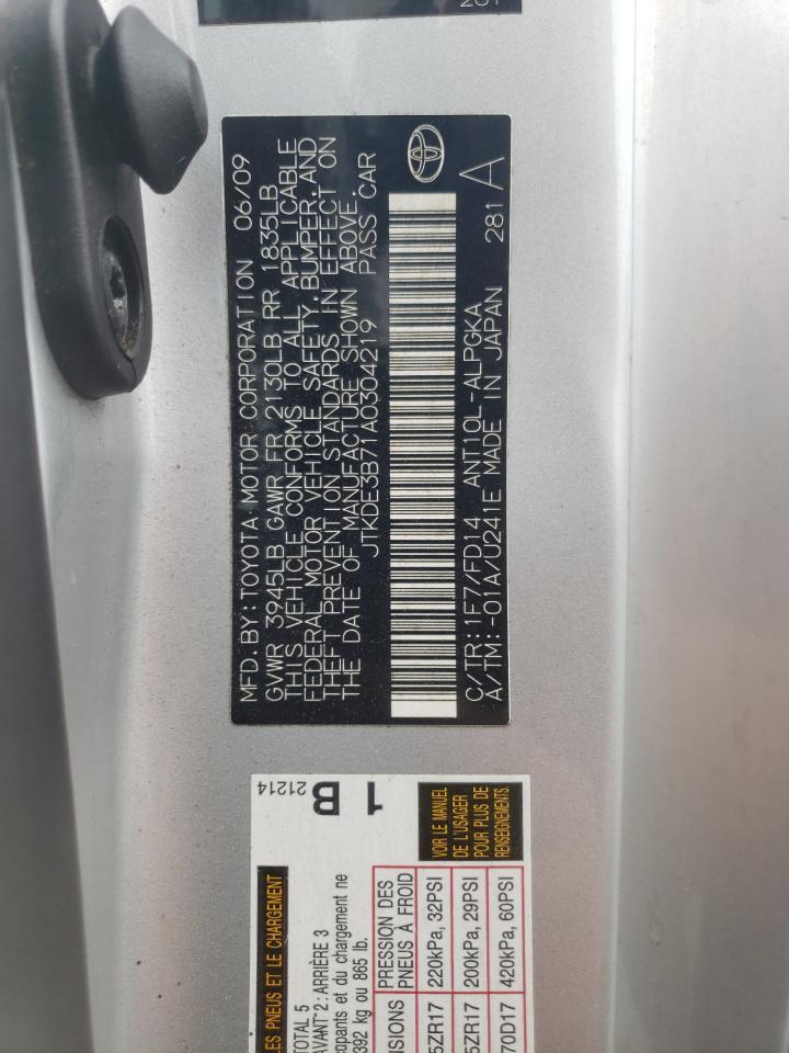 2010 TOYOTA SCION