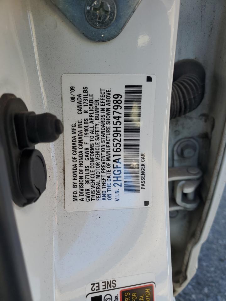 2009 HONDA CIVIC