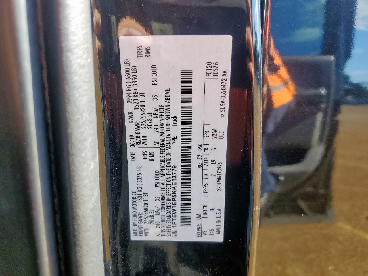 2019 FORD F-150