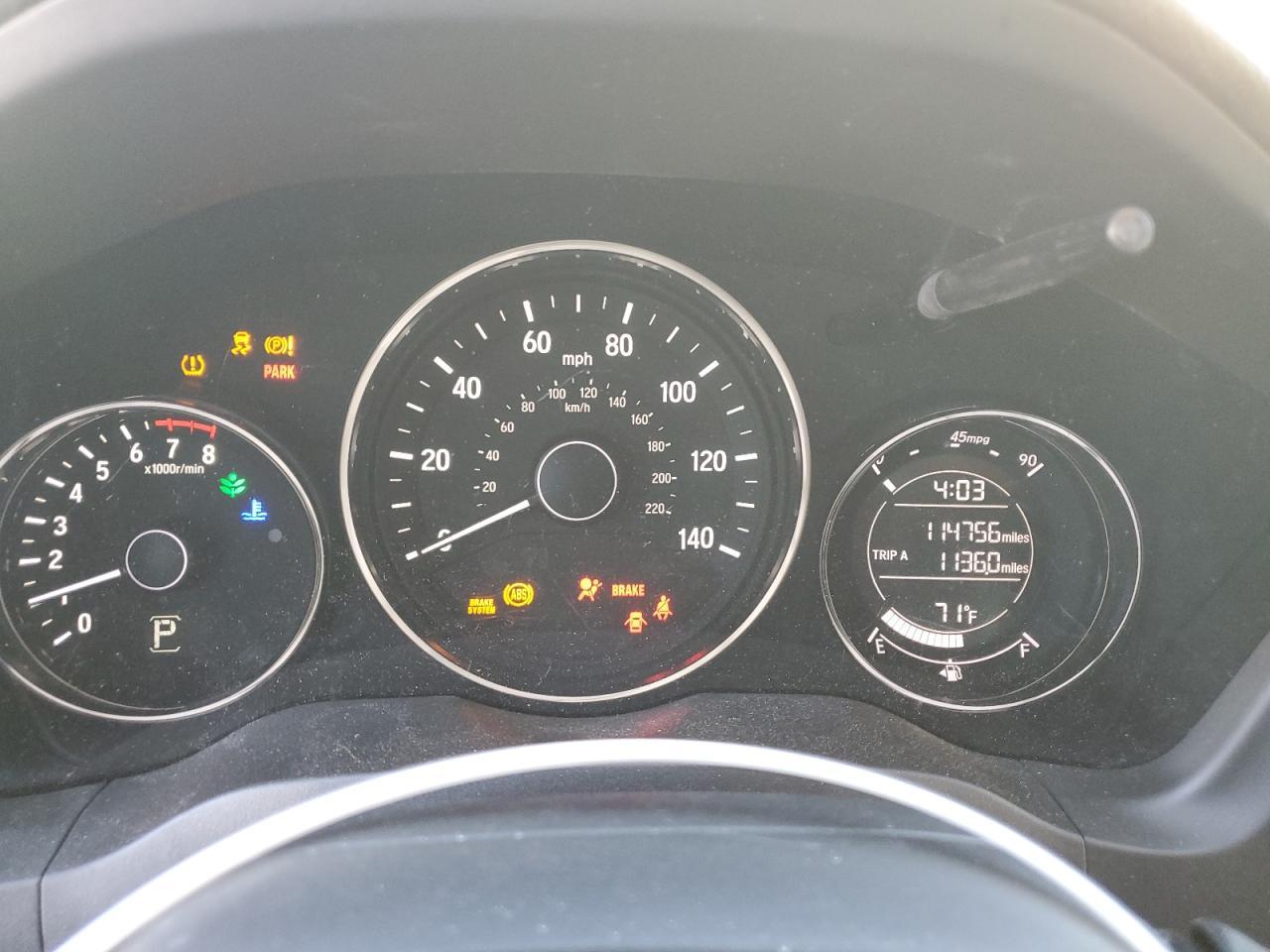 2016 HONDA HR-V