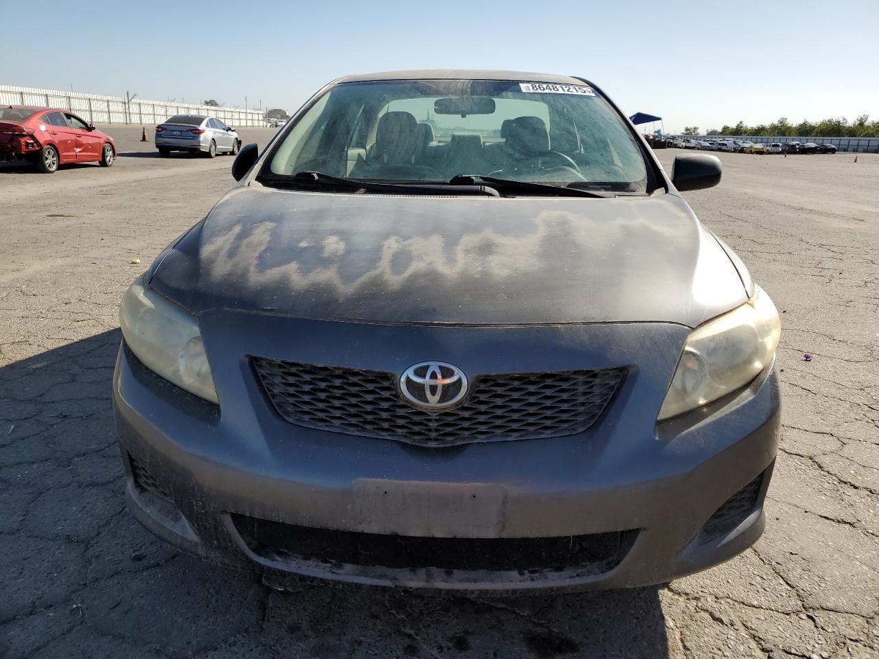 2009 TOYOTA COROLLA