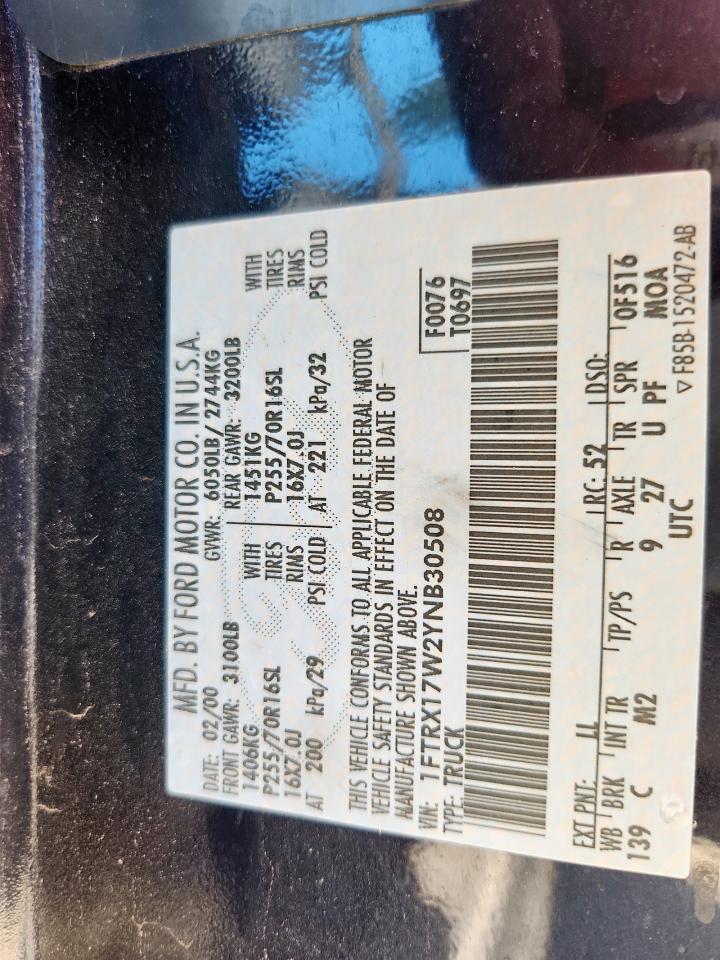 2000 FORD F-150