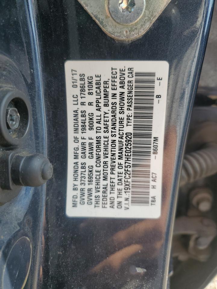 2017 HONDA CIVIC