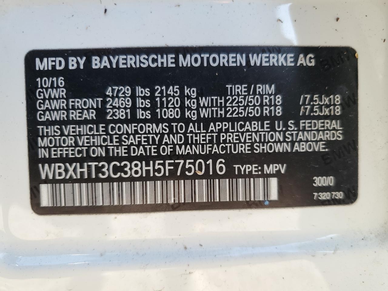 2017 BMW X1