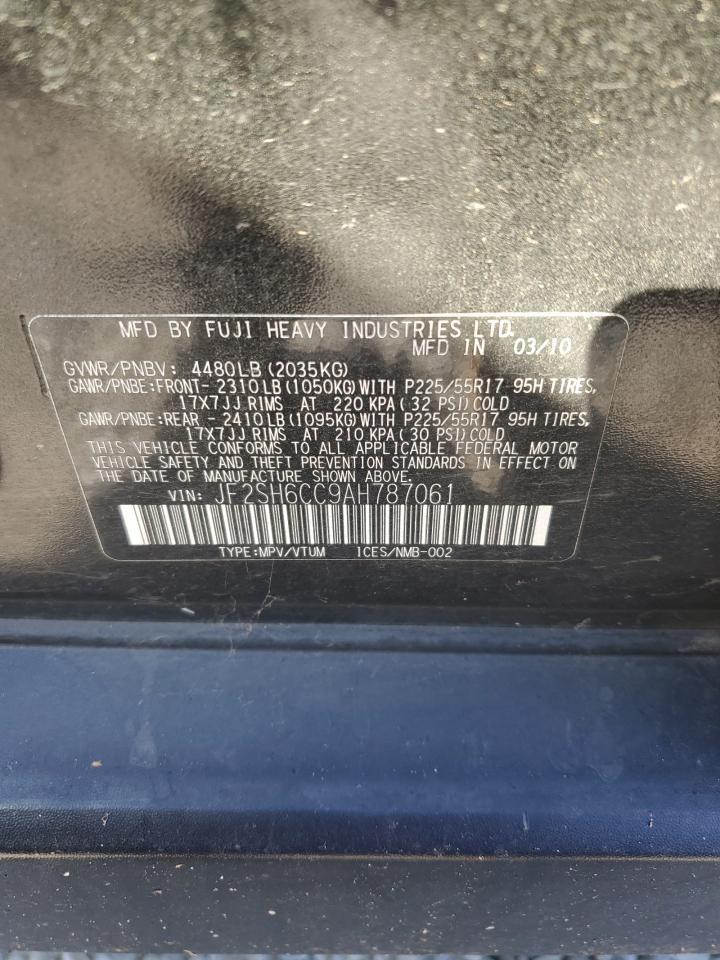2010 SUBARU FORESTER