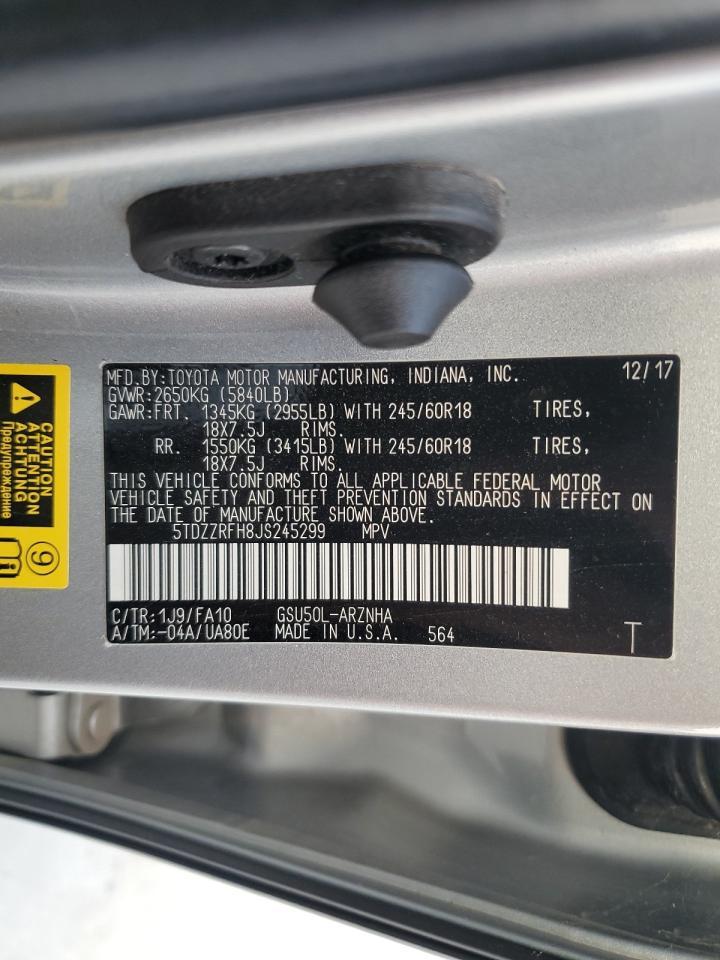 2018 TOYOTA HIGHLANDER