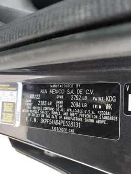 2023 KIA FORTE
