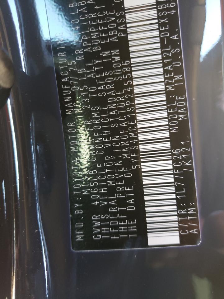 2025 TOYOTA COROLLA