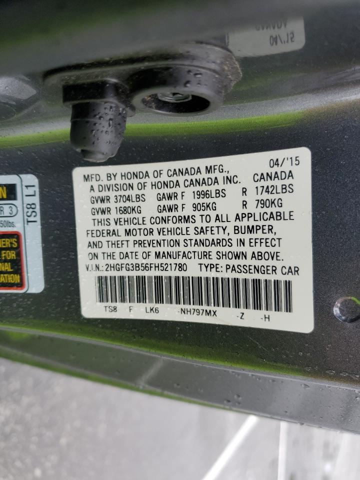 2015 HONDA CIVIC