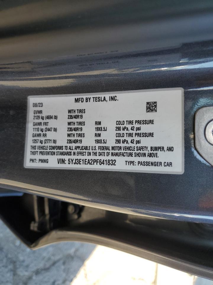 2023 TESLA MODEL 3