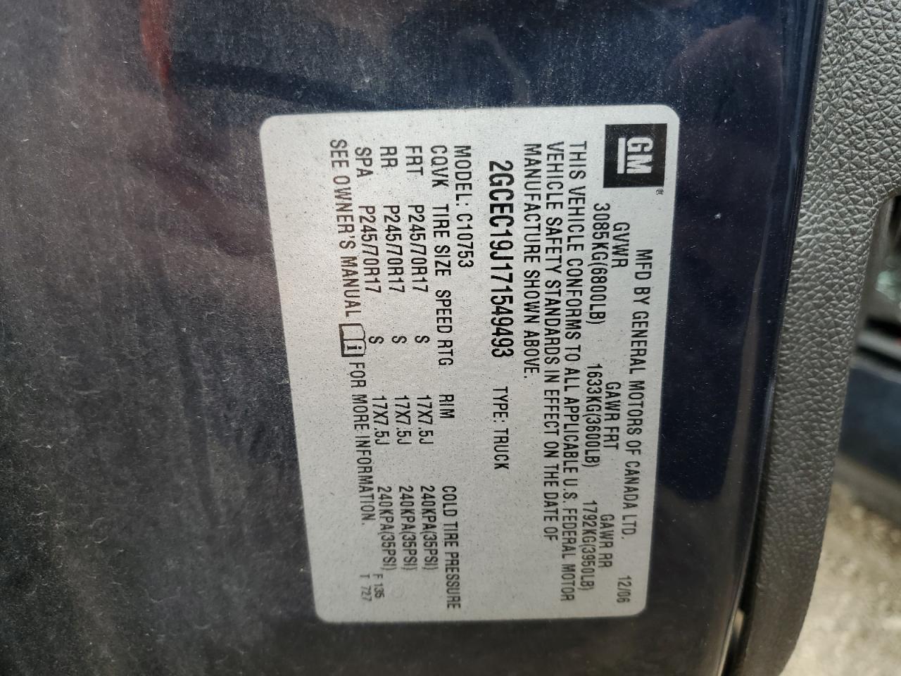2007 CHEVROLET Silverado
