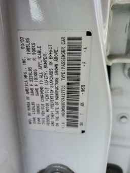 2007 HONDA ACCORD