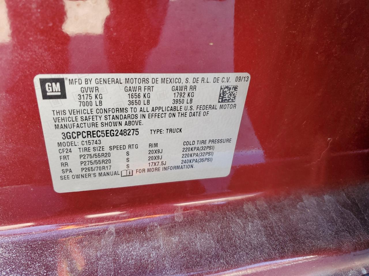 2014 CHEVROLET Silverado