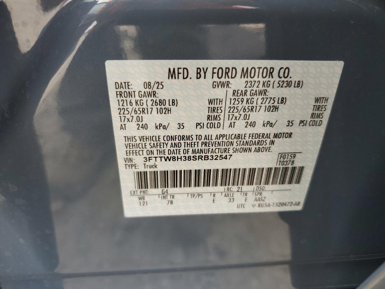 2025 FORD Maverick