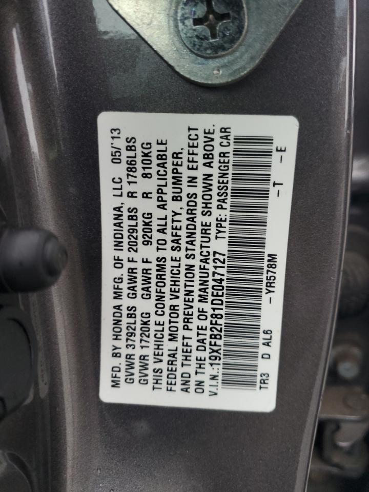 2013 HONDA CIVIC