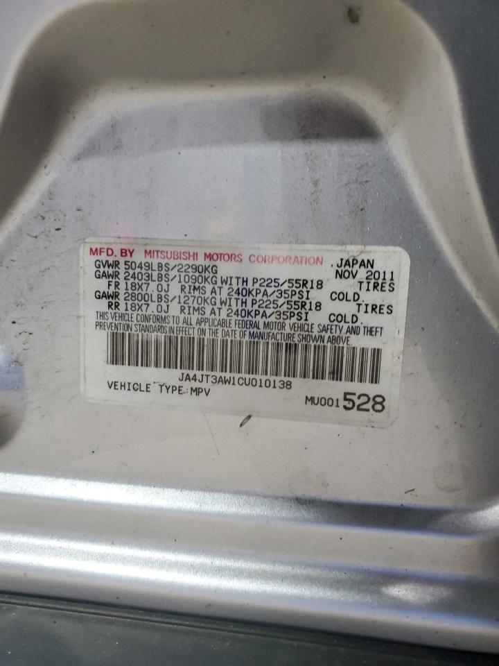 2012 MITSUBISHI outlander