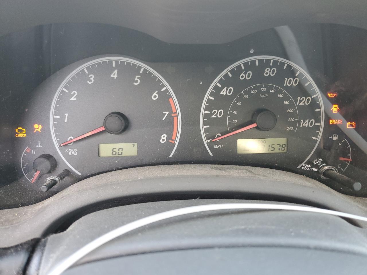 2010 TOYOTA COROLLA