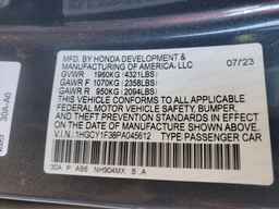 2023 HONDA ACCORD