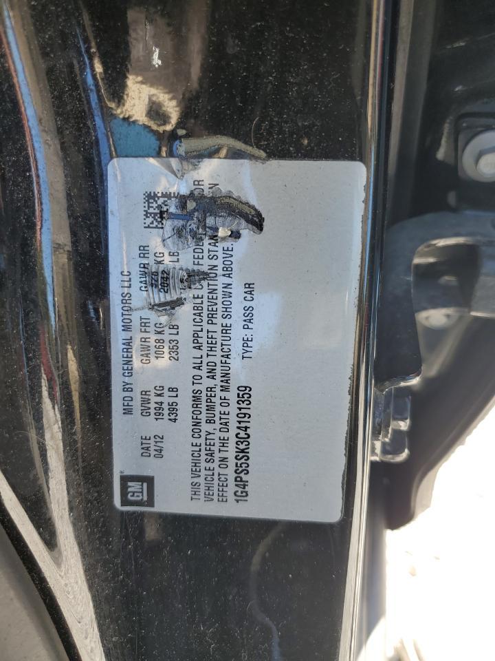 2012 BUICK VERANO