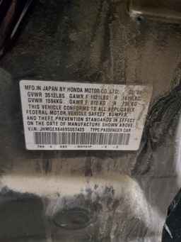 2009 HONDA FIT