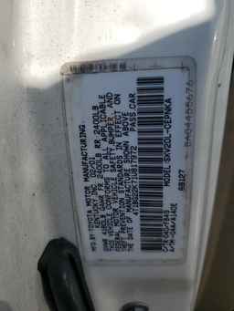 2001 TOYOTA CAMRY